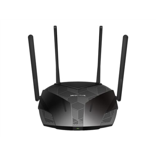 Mercusys , Dual-Band Wi-Fi 6 Router , MR80X AX3000 , 802.11ax , 2402+574 Mbit/s , Mesh Support Yes , MU-MiMO Yes , No mobile broadband , Antenna type External