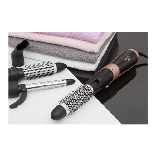 Adler , Hair Styler , AD 2022 , Temperature (max) 80 °C , Number of heating levels 3 , 1200 W , Black