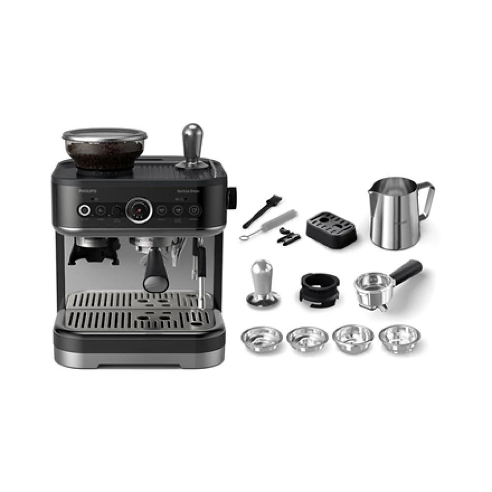 Philips , Espresso Machine , PSA3218/10 Barista Brew , Pump pressure 15 bar , Built-in milk frother , Semi-automatic , 1350 W , Black
