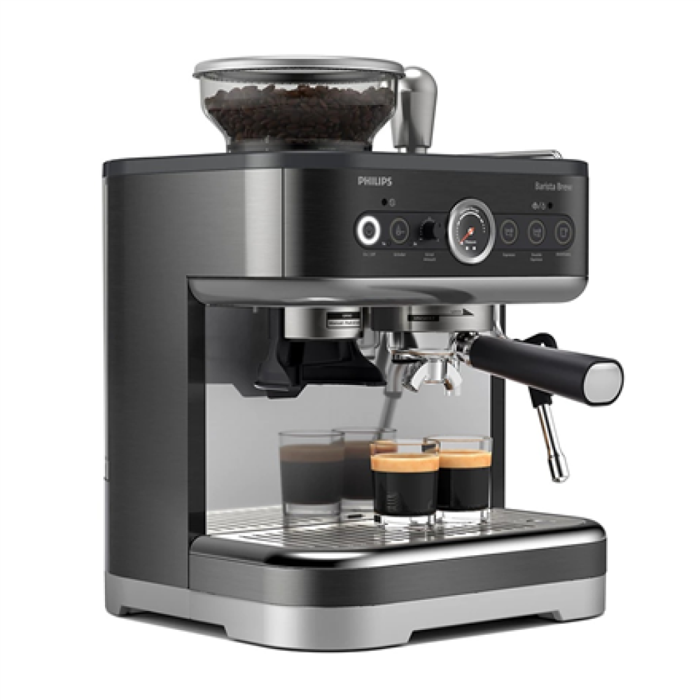 Philips , Espresso Machine , PSA3218/10 Barista Brew , Pump pressure 15 bar , Built-in milk frother , Semi-automatic , 1350 W , Black