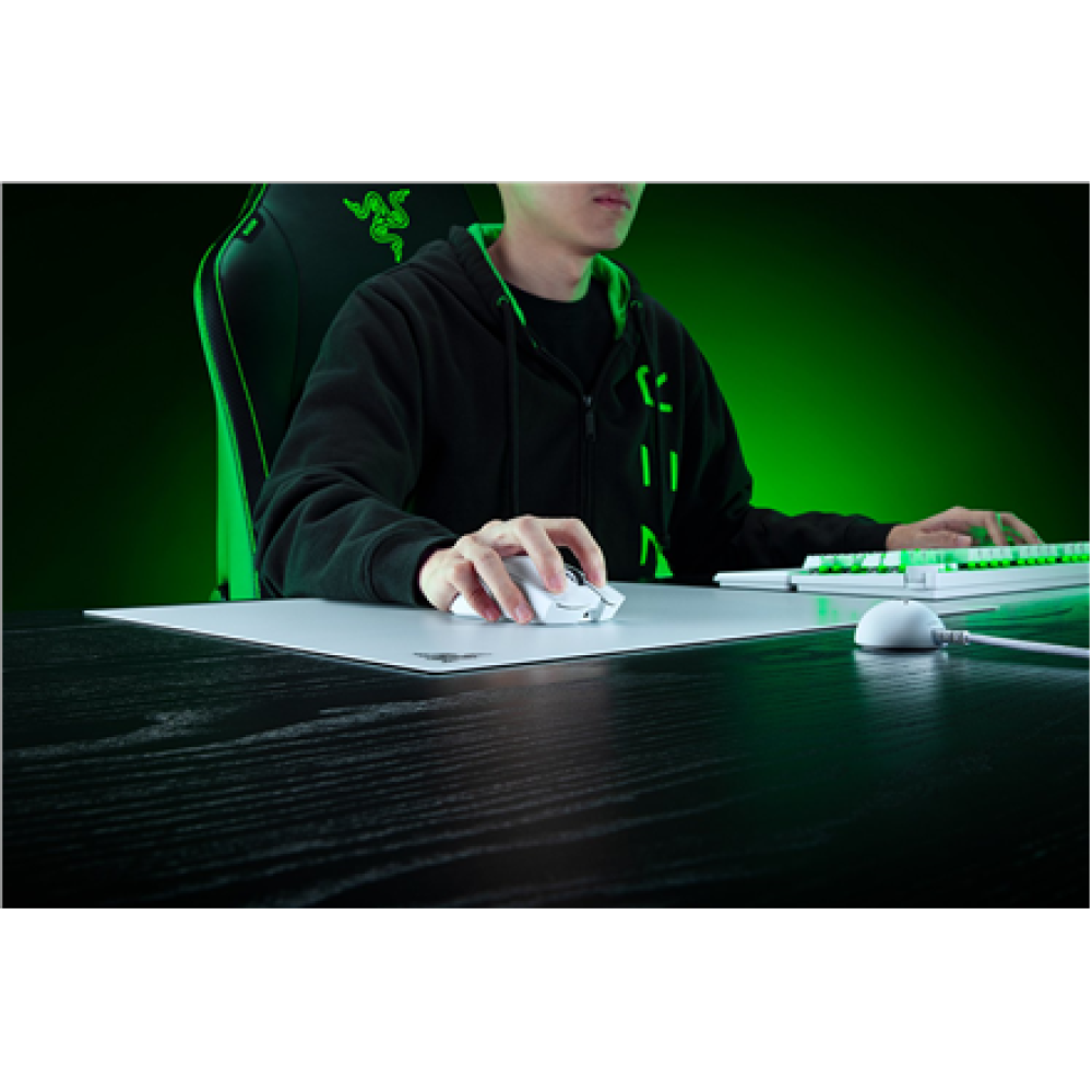 Razer Atlas Pro Ultra-Thin Glass Gaming Mouse Mat , White