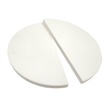TunaBone , Half moon pizza stone for Kamado classic 26 inch grill TunaBone , Half moon pizza stone for Kamado classic 26 inch grill
