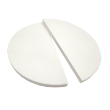 TunaBone , Half moon pizza stone for Kamado classic 26 inch grill