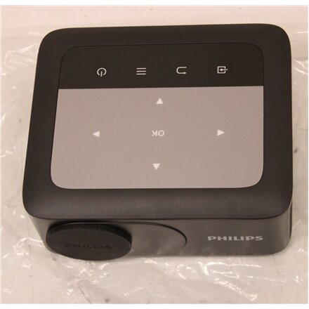 SALE OUT. Philips NeoPix 110 , HD ready (1280x720) , 100 ANSI lumens , Black , UNPACKED, MISSING INNER PACKAGING AND REMOTE CONTROL, SCRATCHED , Wi-Fi