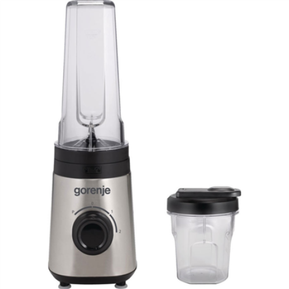 Gorenje , Blender , BSM600E , Tabletop , 320 W , Jar material Plastic , Jar capacity 0.6 L , Stainless Steel