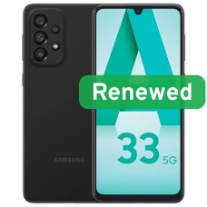 Samsung Renewed Grade C , Samsung Galaxy A33 5G , Black , 6.4 , Super AMOLED , 128 GB , 5G , Android Samsung Renewed Grade C , Samsung Galaxy A33 5G , Black , 6.4 , Super AMOLED , 128 GB , 5G , Android