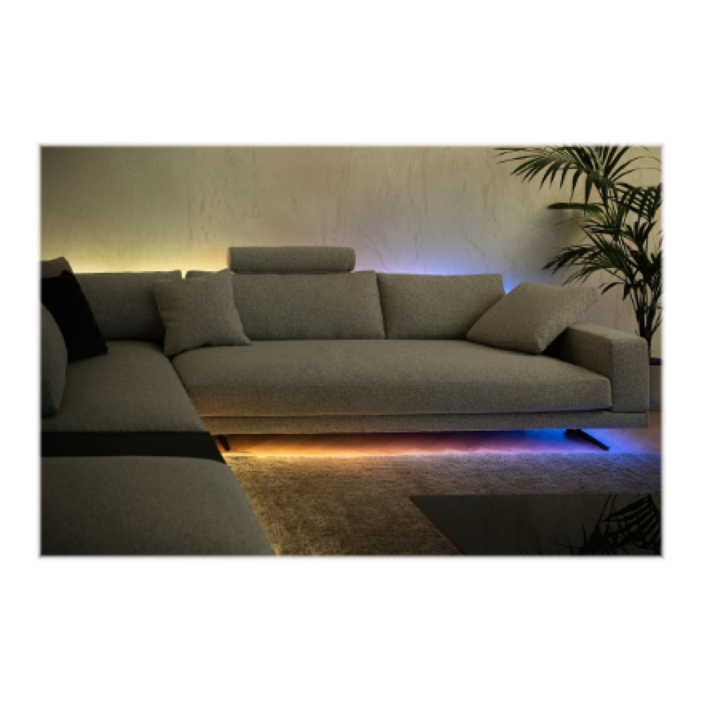 Twinkly,Dots Smart LED Lights 60 RGB (Multicolor), USB Powered, 3m, Transparent,RGB – 16M+ colors