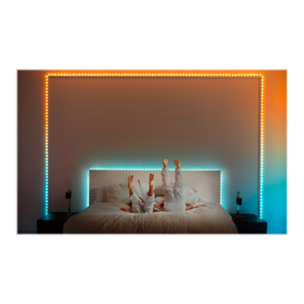 Twinkly,Dots Smart LED Lights 60 RGB (Multicolor), USB Powered, 3m, Transparent,RGB – 16M+ colors