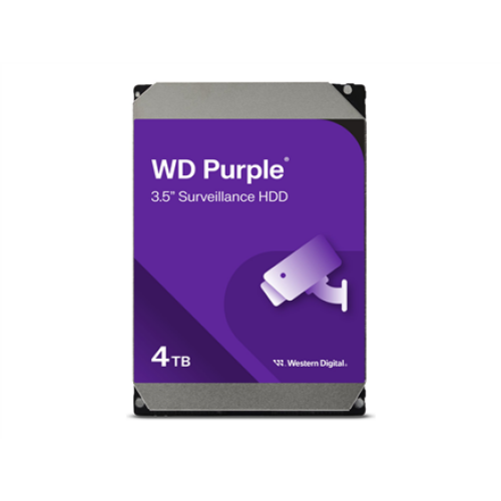 Western Digital Purple Surveillance, 4 TB, 3.5, HDD , Western Digital , Hard Drive , Digital Purple Surveillance , 4000 GB