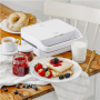 Adler Sandwich maker 2 in 1 , AD 3070w , 850 W , Number of plates 2 , White