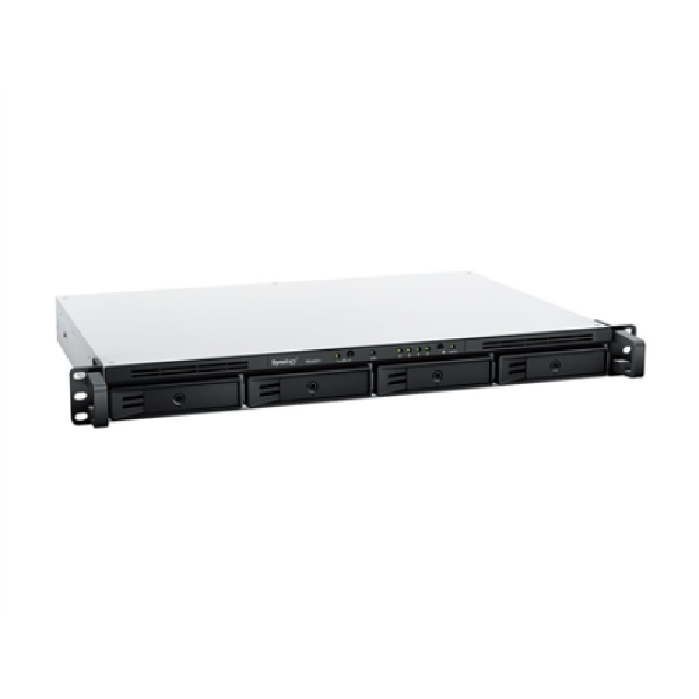 Synology , RS422+ , Up to 4 HDD/SSD Hot-Swap , AMD Ryzen , Ryzen R1600 , Processor frequency 2.6 GHz , 2 GB , DDR4