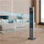 Duux Fan , Elevate , Tower Fan , Gray , Diameter 29 cm , Number of speeds 12 , Oscillation , 4-40 W