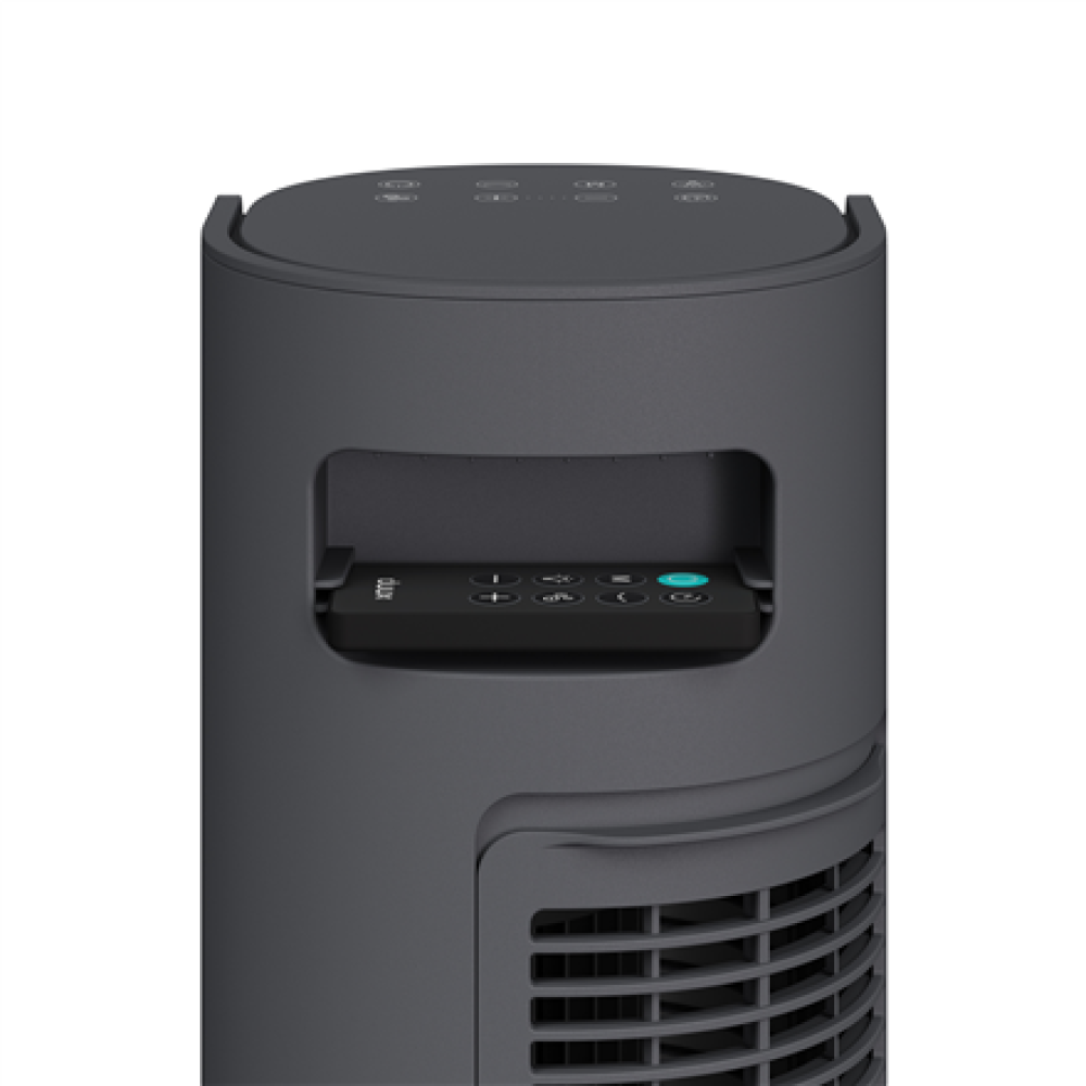 Duux Fan , Elevate , Tower Fan , Gray , Diameter 29 cm , Number of speeds 12 , Oscillation , 4-40 W