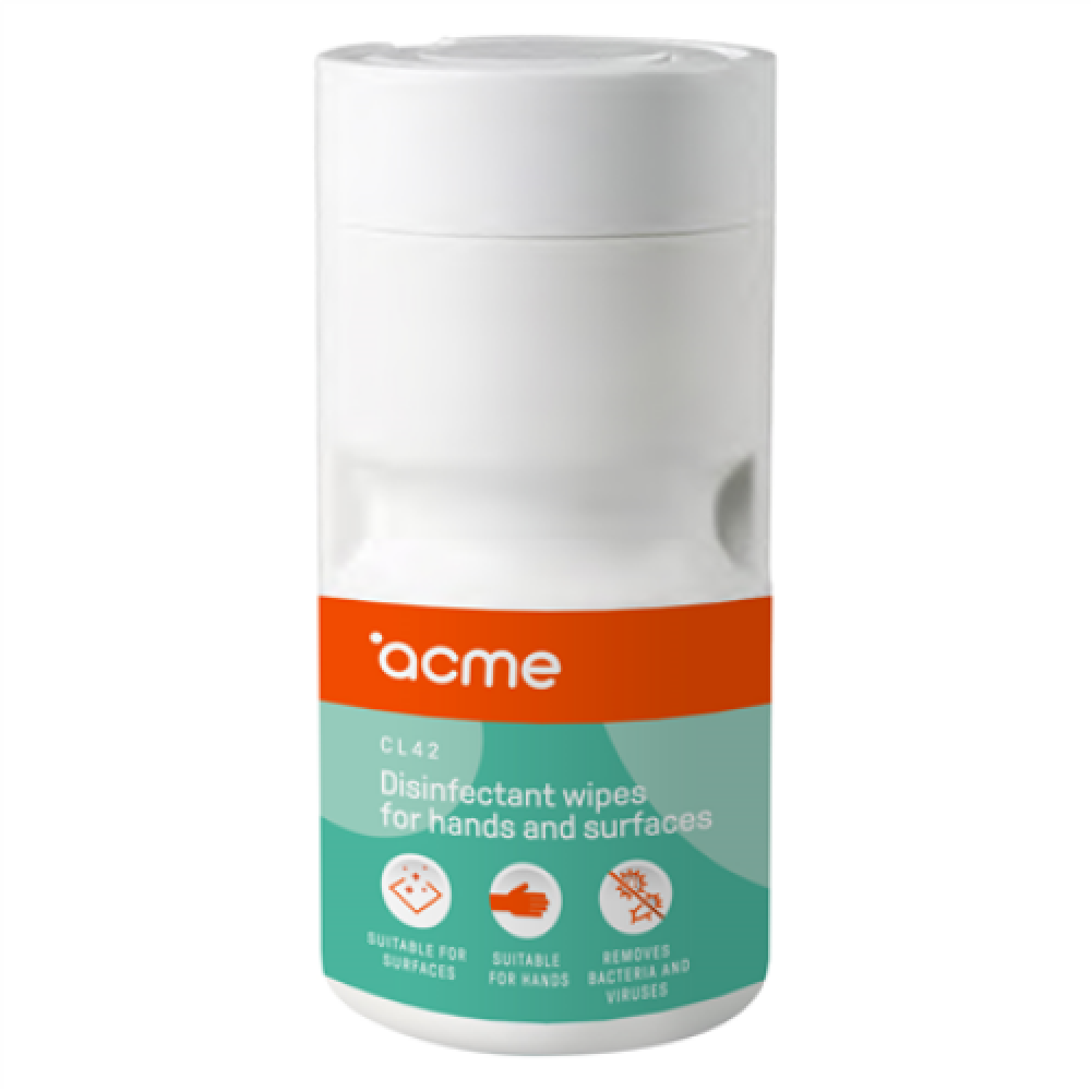 Acme CL42 Desinfectant Cleaning Tissue for Hand and Surface, 100 pc(s)