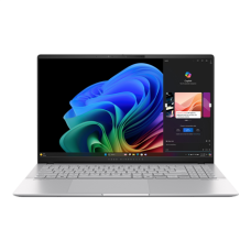 Asus Vivobook S S5507QA-MA112W , Cool Silver , 15.6 , OLED , 3K , 2880 x 1620 pixels , Glossy , Snapdragon X Elite , X1E 78 100 , 32 GB , LPDDR5X , Solid-state drive capacity 1000 GB , Qualcomm Adreno GPU , Windows 11 Home , 802.11be , Bluetooth version 5