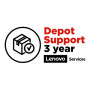 Lenovo , Warranty , 3Y Depot (Upgrade from 1Y Depot) , 3 year(s) , Yes