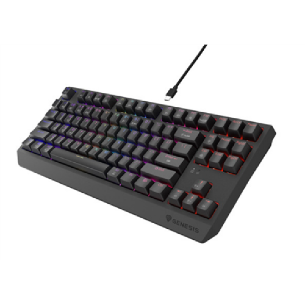 Genesis THOR 230 , Mechanical Gaming Keyboard , Wireless , US , Black , 2.4 GHz, Bluetooth, USB , Outemu Panda
