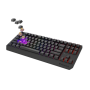 Genesis THOR 230 , Mechanical Gaming Keyboard , Wireless , US , Black , 2.4 GHz, Bluetooth, USB , Outemu Panda