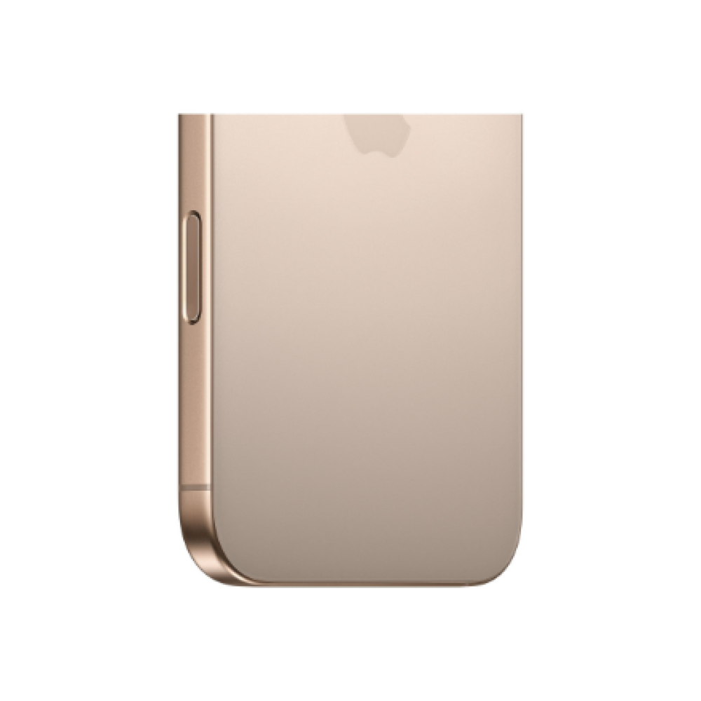 Apple iPhone 16 Pro , Desert Titanium , 6.3 , Super Retina XDR with ProMotion , 2622 x 1206 pixels , A18 Pro , Internal RAM 8 GB , 128 GB , Dual SIM , 4G , Main camera resolution 48+12 MP , Secondary camera resolution 12 MP , iOS , 18