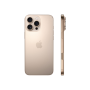 Apple iPhone 16 Pro , Desert Titanium , 6.3 , Super Retina XDR with ProMotion , 2622 x 1206 pixels , A18 Pro , Internal RAM 8 GB , 128 GB , Dual SIM , 4G , Main camera resolution 48+12 MP , Secondary camera resolution 12 MP , iOS , 18