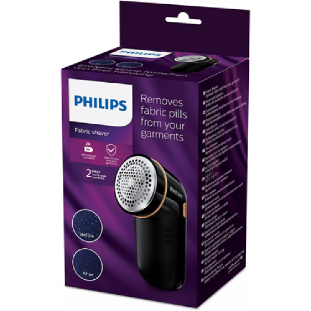 Philips , Fabric Shaver , GC026/80 , Black , Battery powered