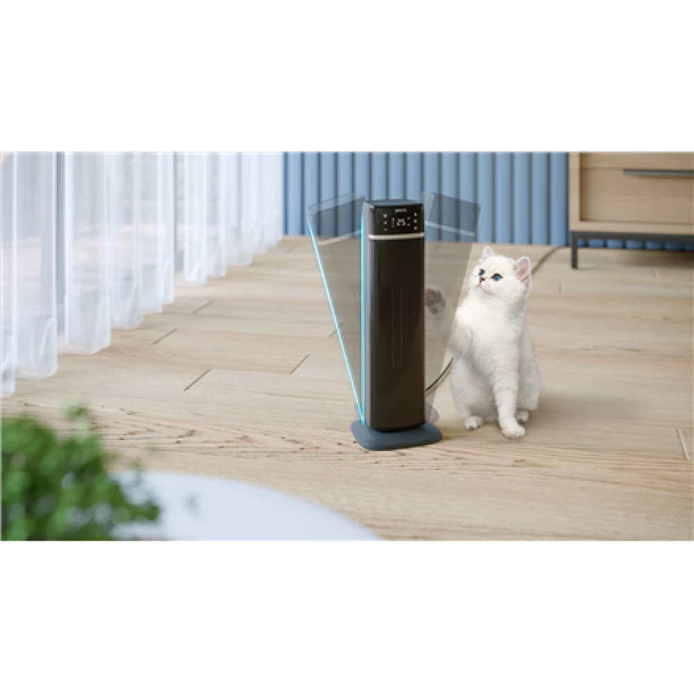 Philips Energy-saving Ceramic Heater , CX5120/11 5000 series , Ceramic Heater , 2000 W , Number of power levels 2 , Suitable for rooms up to 20 m² , Dark gray