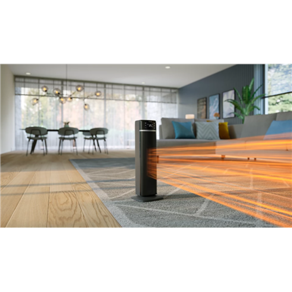 Philips Energy-saving Ceramic Heater , CX5120/11 5000 series , Ceramic Heater , 2000 W , Number of power levels 2 , Suitable for rooms up to 20 m² , Dark gray