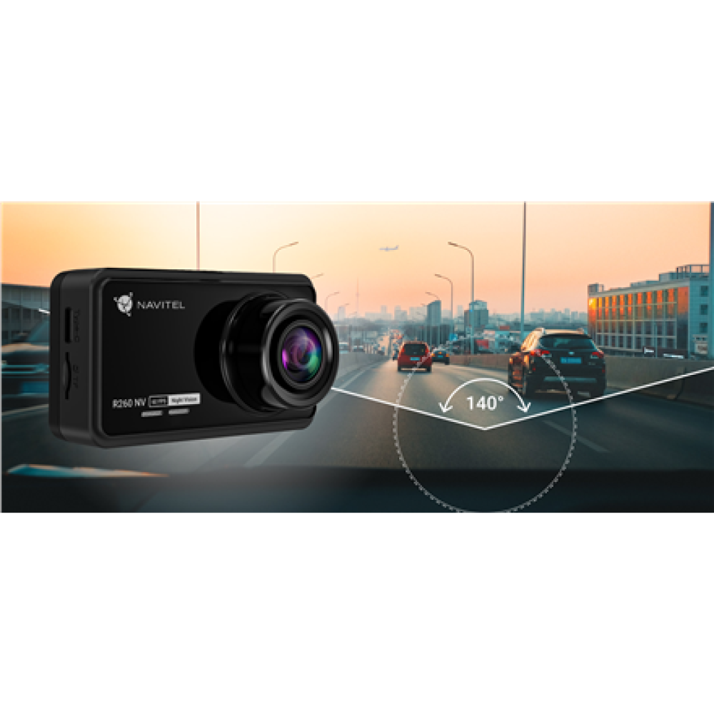 Navitel Video recorder , R260 NV , Full HD 1920х1080 , Maps included