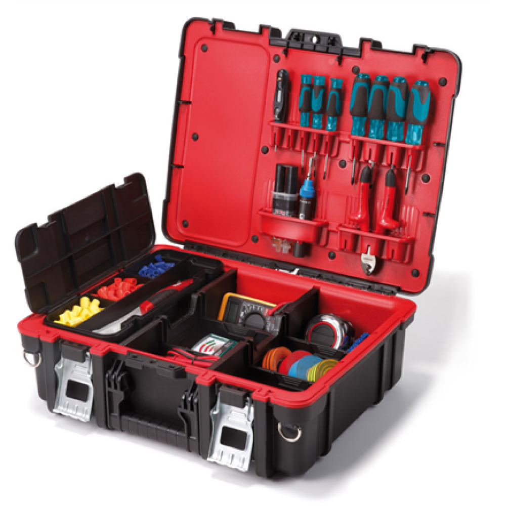 Keter Tool Box with Organizer Technician 22