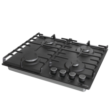 Gorenje Hob G642AB Gas, Number of burners/cooking zones 4, Rotary knobs, Black