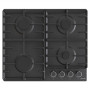 Gorenje , Hob , G642AB , Gas , Number of burners/cooking zones 4 , Rotary knobs , Black
