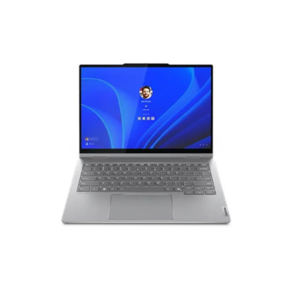 Lenovo , ThinkBook 14 2-in-1 , Luna Grey , 14 , IPS , Touchscreen , WUXGA , 1920 x 1200 pixels , Intel Core U5 , 125U , 16 GB , SO-DIMM DDR5 , Solid-state drive capacity 512 GB , Intel Graphics , Windows 11 Pro , 802.11ax , Bluetooth version 5.3 , Keyboar