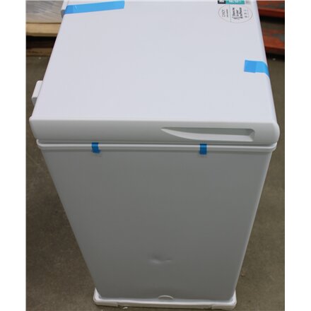 SALE OUT. , Candy , Freezer , CCHH 100E , Energy efficiency class E , Chest , Free standing , Height 84.5 cm , Total net capacity 97 L , White , DAMAGED PACKAGING, DENTED FRONT AND LEFT SIDE