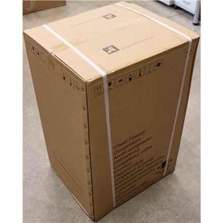SALE OUT. , Candy , Freezer , CCHH 100E , Energy efficiency class E , Chest , Free standing , Height 84.5 cm , Total net capacity 97 L , White , DAMAGED PACKAGING, DENTED FRONT AND LEFT SIDE