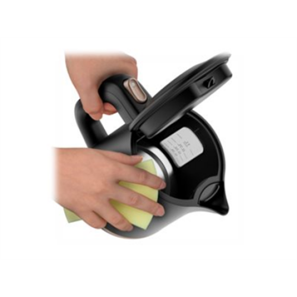 TEFAL , Kettle , KI533811 , Electric , 2400 W , 1 L , Plastic , 360° rotational base , Black