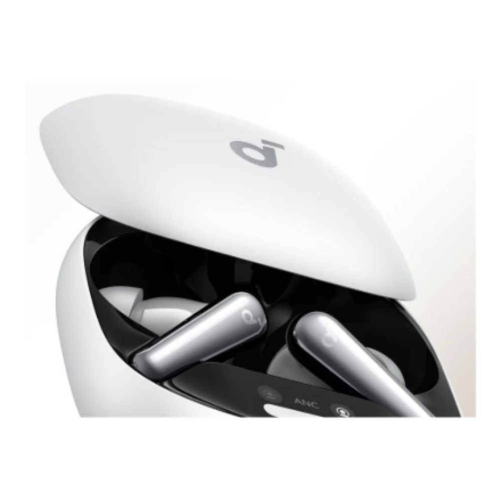 Anker Soundcore True-Wireless Earbuds , Liberty 4 Pro , Built-in microphone , Bluetooth , White