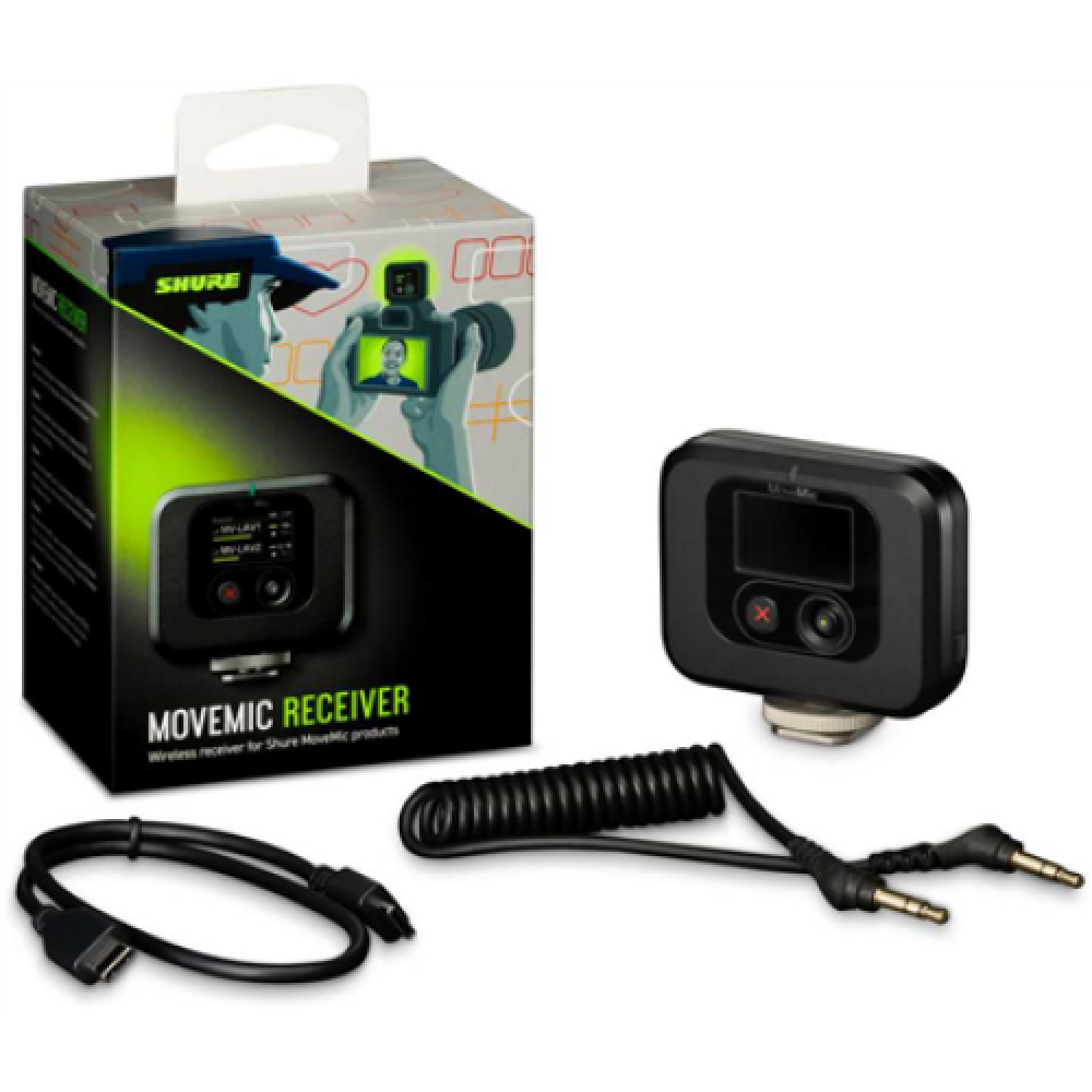 Shure Wireless Receiver For MoveMic , MV-R-Z6