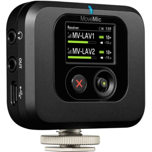 Shure Wireless Receiver For MoveMic , MV-R-Z6