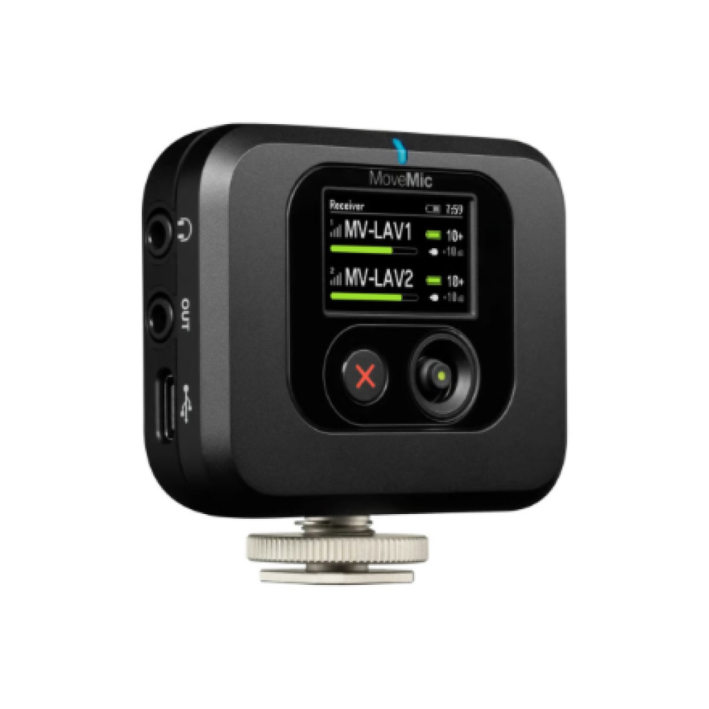 Shure Wireless Receiver For MoveMic , MV-R-Z6