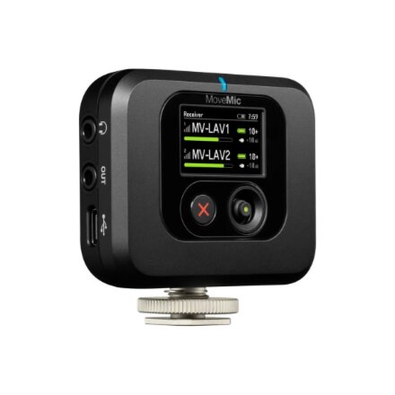 Shure Wireless Receiver For MoveMic , MV-R-Z6