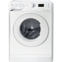 INDESIT , MTWSA 51051 W EE , Washing machine , Energy efficiency class F , Front loading , Washing capacity 5 kg , 1000 RPM , Depth 42.5 cm , Width 59.5 cm , Display , LED , White