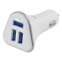 DELTACO Car Charger 3xUSB 5.2A