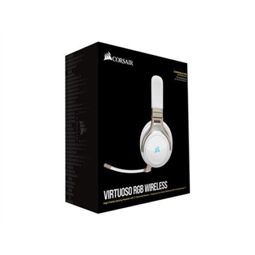 Corsair , High-Fidelity Gaming Headset , VIRTUOSO RGB WIRELESS , Wireless , Over-Ear , Wireless