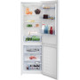 BEKO Refrigerator , RCSA366K40WN , Energy efficiency class E , Free standing , Combi , Height 185.2 cm , Fridge net capacity 223 L , Freezer net capacity 120 L , 38 dB , White