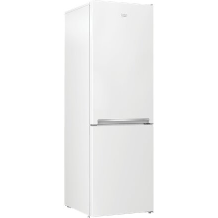 BEKO Refrigerator , RCSA366K40WN , Energy efficiency class E , Free standing , Combi , Height 185.2 cm , Fridge net capacity 223 L , Freezer net capacity 120 L , 38 dB , White