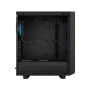 Fractal Design , Meshify 2 Compact Lite RGB , Side window , Black TG Light , Mid-Tower , Power supply included No , ATX