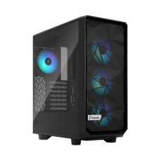Fractal Design , Meshify 2 Compact Lite RGB , Side window , Black TG Light , Mid-Tower , Power supply included No , ATX