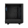 Fractal Design , Meshify 2 Compact Lite RGB , Side window , Black TG Light , Mid-Tower , Power supply included No , ATX