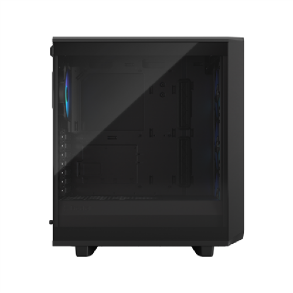 Fractal Design , Meshify 2 Compact Lite RGB , Side window , Black TG Light , Mid-Tower , Power supply included No , ATX