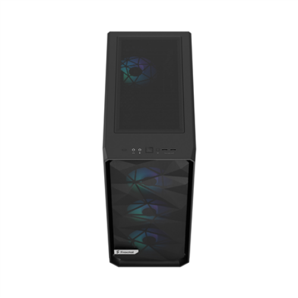 Fractal Design , Meshify 2 Compact Lite RGB , Side window , Black TG Light , Mid-Tower , Power supply included No , ATX